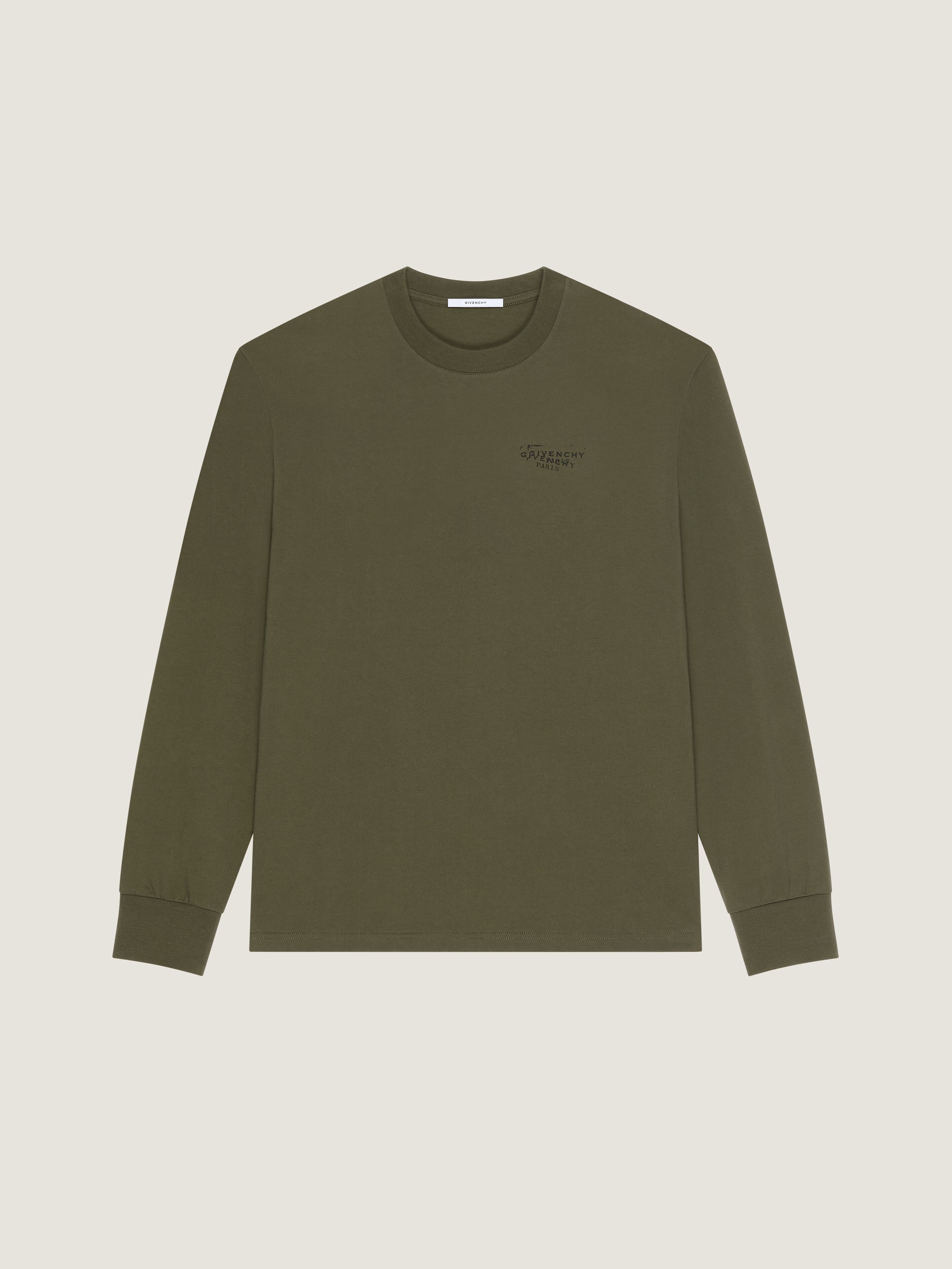 T-shirt in cotton with GIVENCHY Stamp print